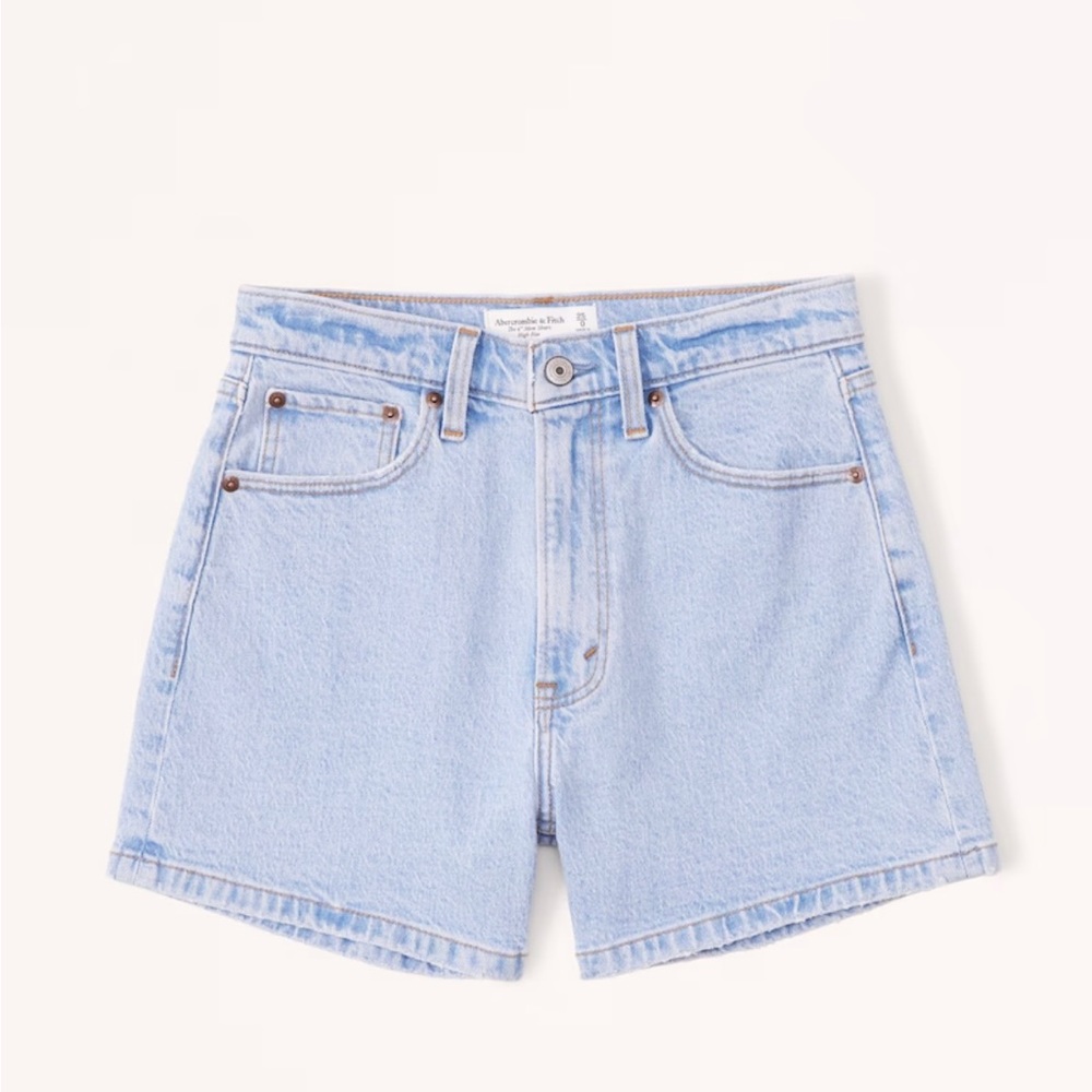 Abercrombie & Fitch High Rise 4 Inch Mom Short Size 28 NWOT